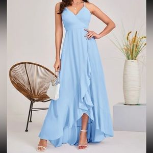 SHEIN New never worn baby blue dress